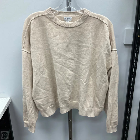 Sweater By J. Crew In Tan, Size: Xl