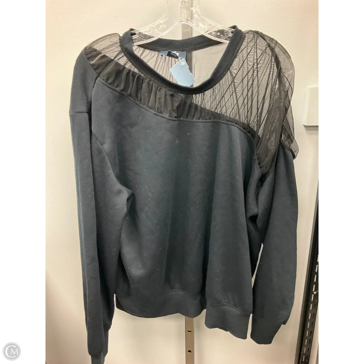 Top Long Sleeve By Maeve In Black, Size: Xl