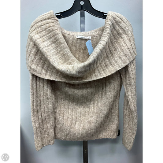 Sweater By Abercrombie And Fitch In Tan, Size: Xl
