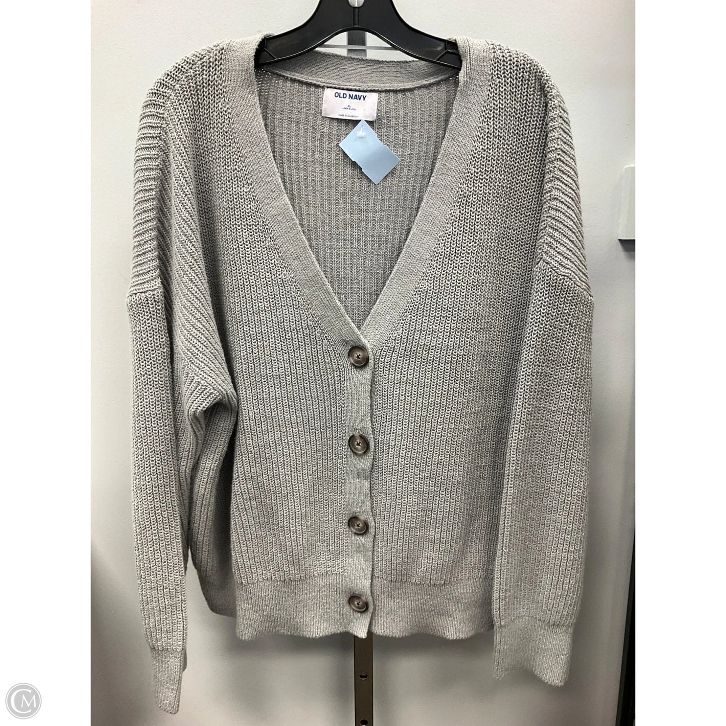 Cardigan By Old Navy In Grey, Size: Xl