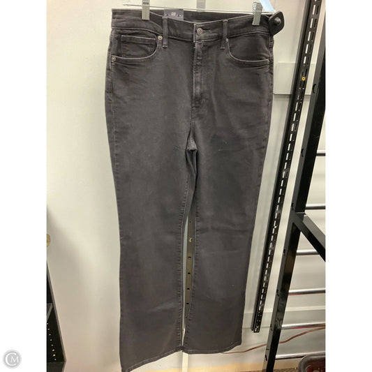Jeans Flared By Gap In Black, Size: 10l