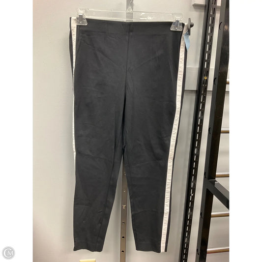 Pants Cropped By Rag And Bone In Black & Cream, Size: 10