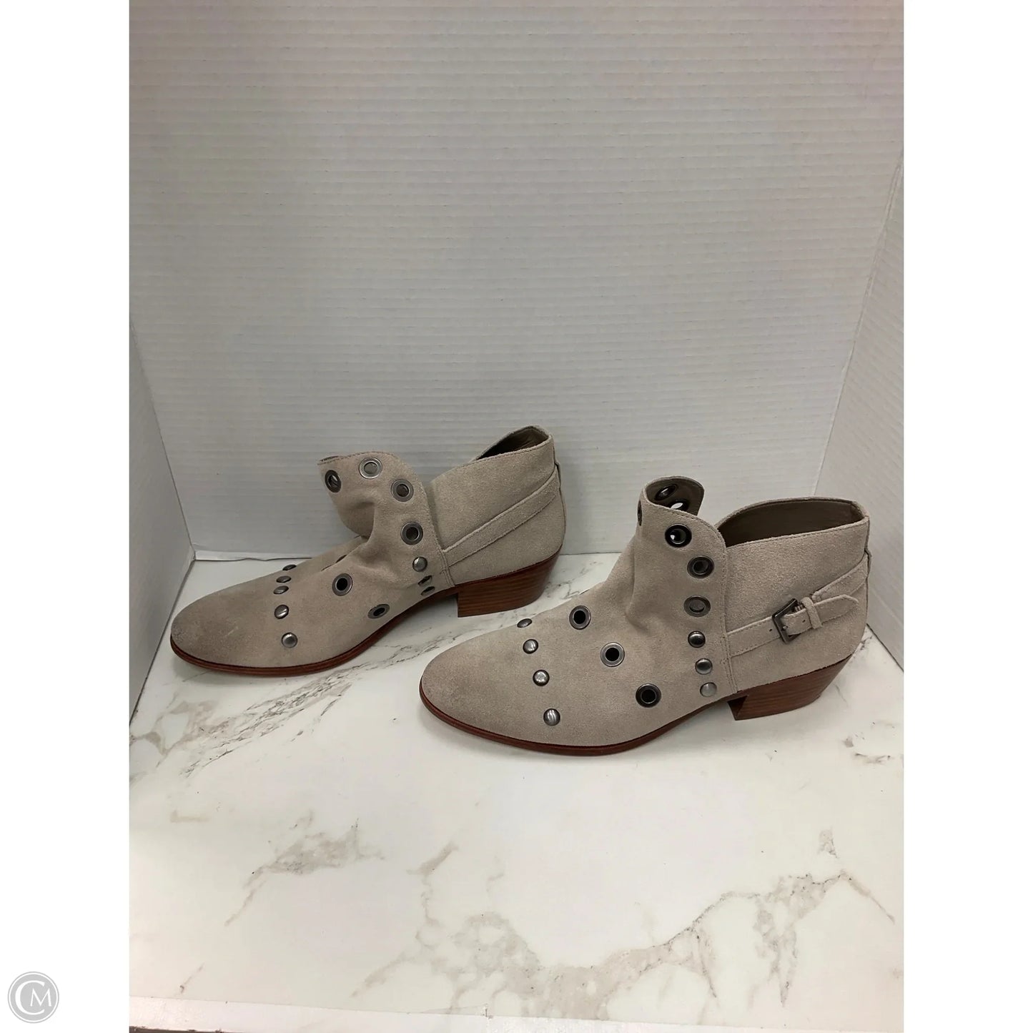 Boots Ankle Flats By Sam Edelman In Tan, Size: 10