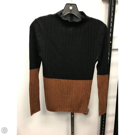 Top Long Sleeve By Banana Republic In Black, Size: Xs