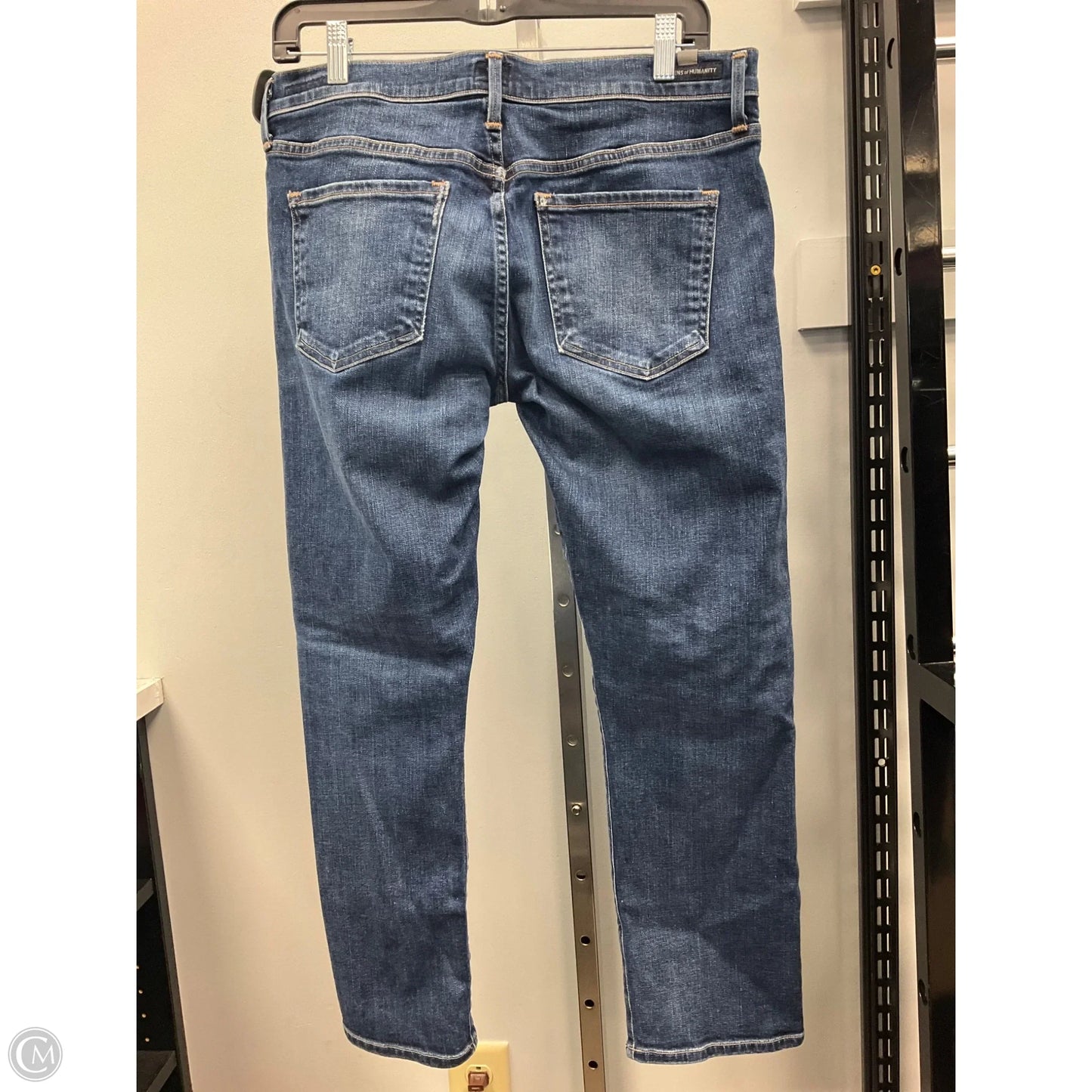 Jeans Boot Cut By Citizens Of Humanity In Blue Denim, Size: 8