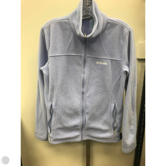 Jacket Fleece By Columbia In Purple, Size: M
