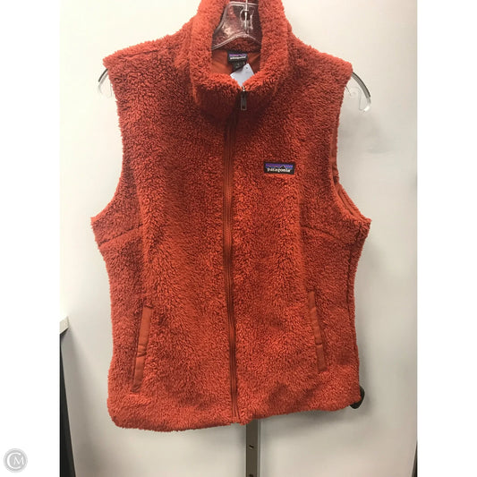 Vest Fleece By Patagonia In Orange, Size: L