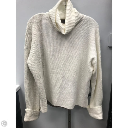 Sweater By French Connection In Tan & White, Size: M