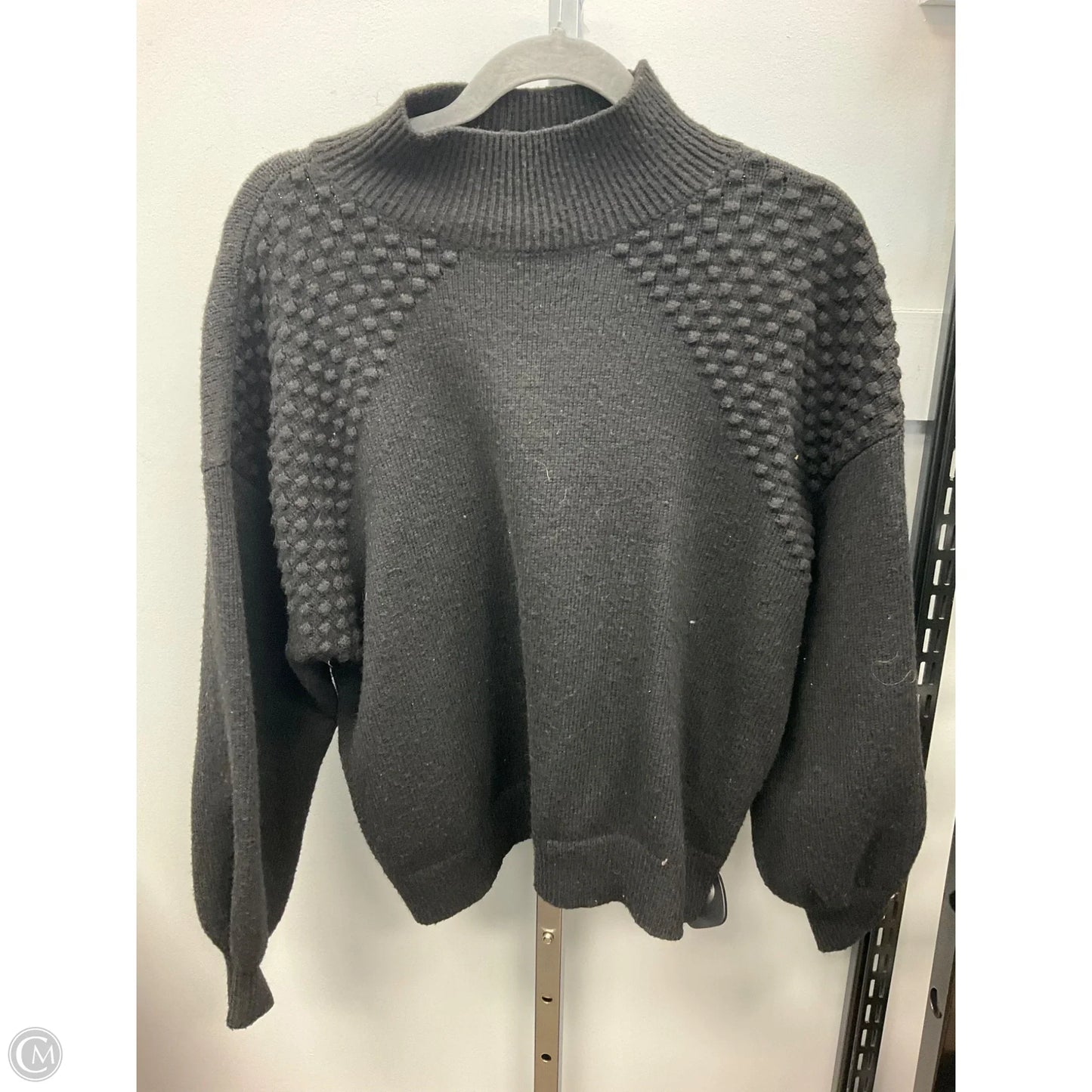 Sweater By Nine West Apparel In Black, Size: Xl
