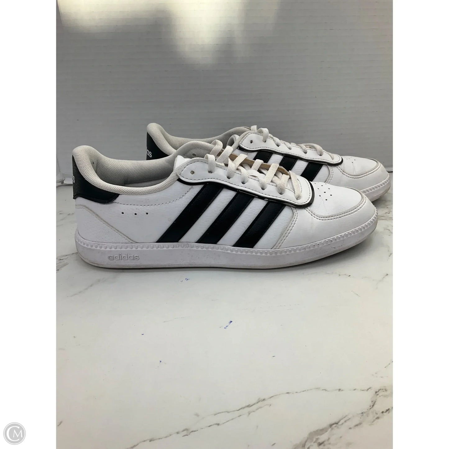 Shoes Athletic By Adidas In White, Size: 8