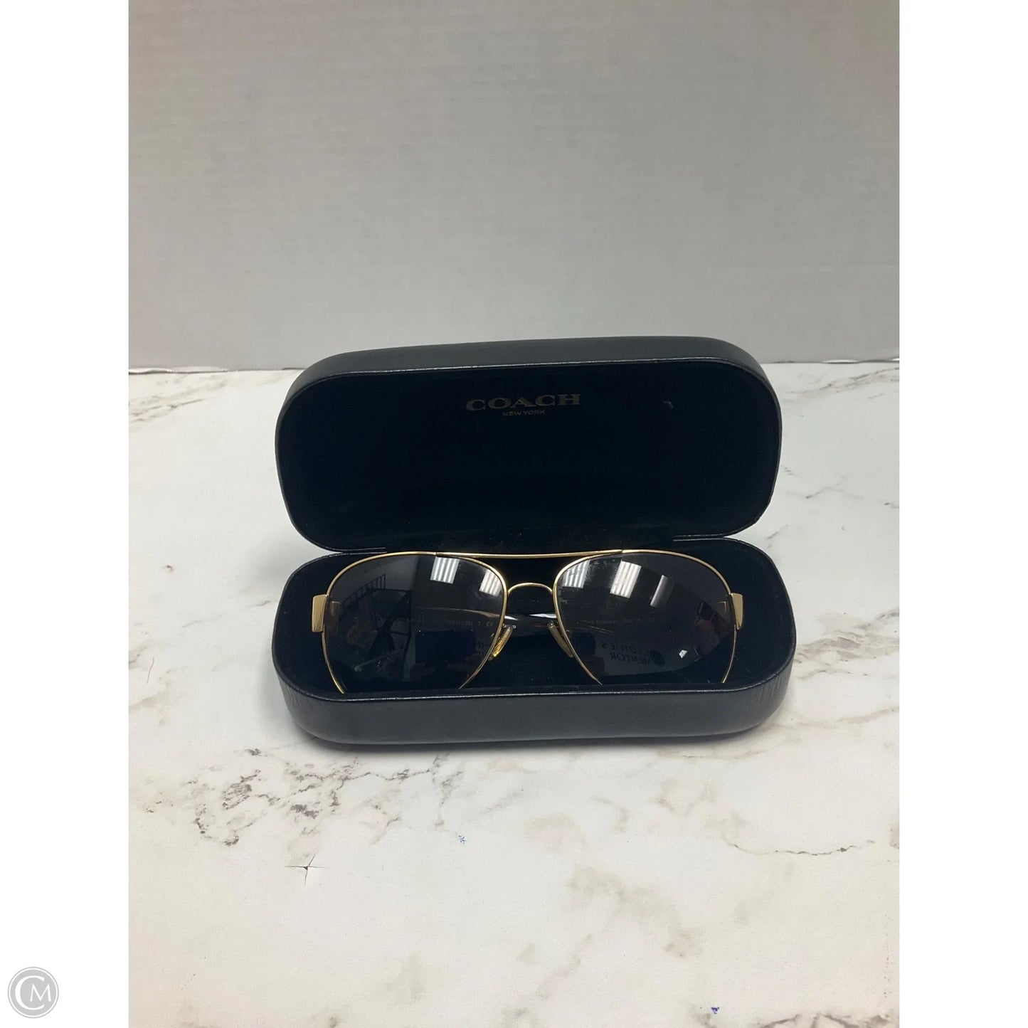 Sunglasses Designer By Coach, Size: Medium