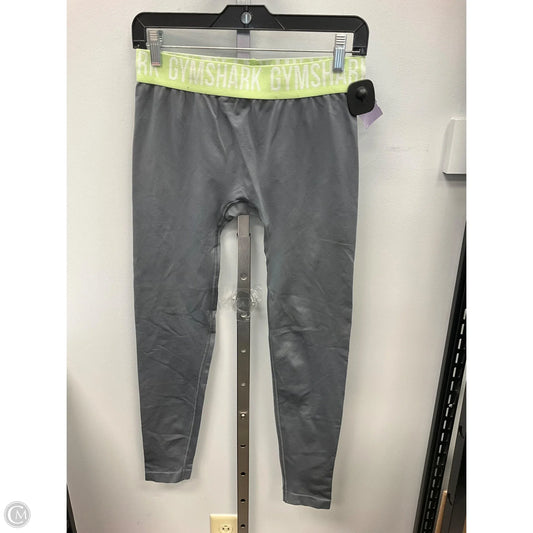 Athletic Leggings By Gym Shark In Grey, Size: L