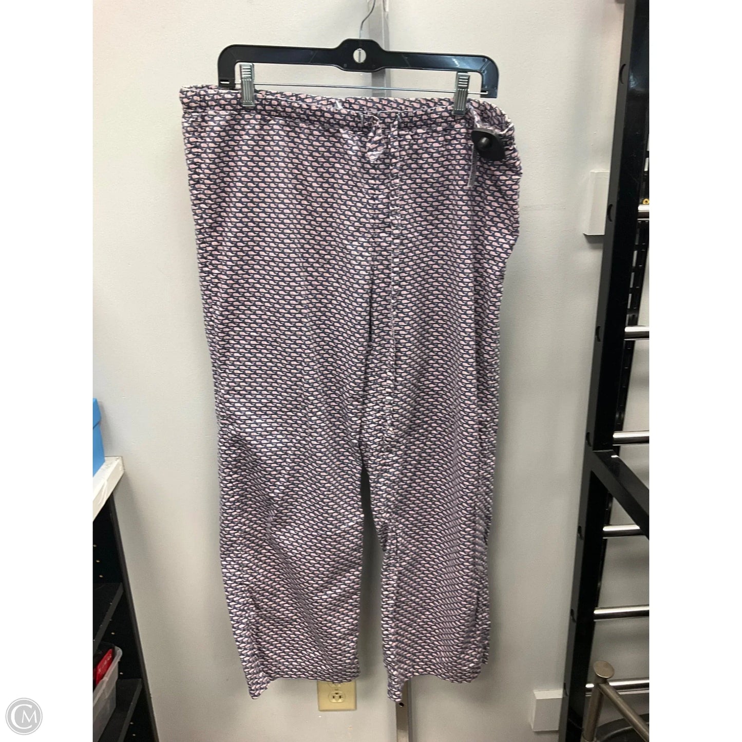 Pants Lounge By Vineyard Vines In Blue & Pink, Size: M