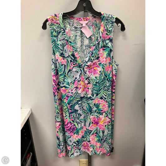 Dress Designer By Lilly Pulitzer In Multi-colored, Size: L