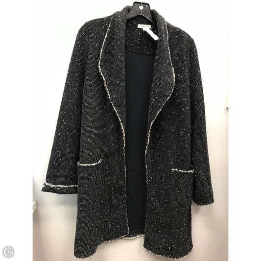Blazer By Max Studio In Black & Cream, Size: M