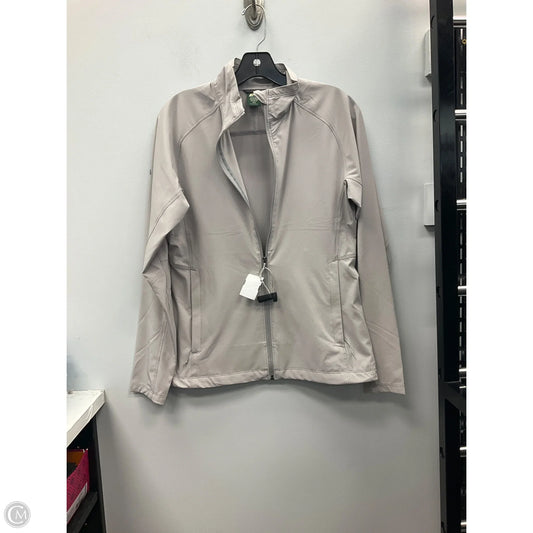 Athletic Jacket By Cme In Tan, Size: Xs