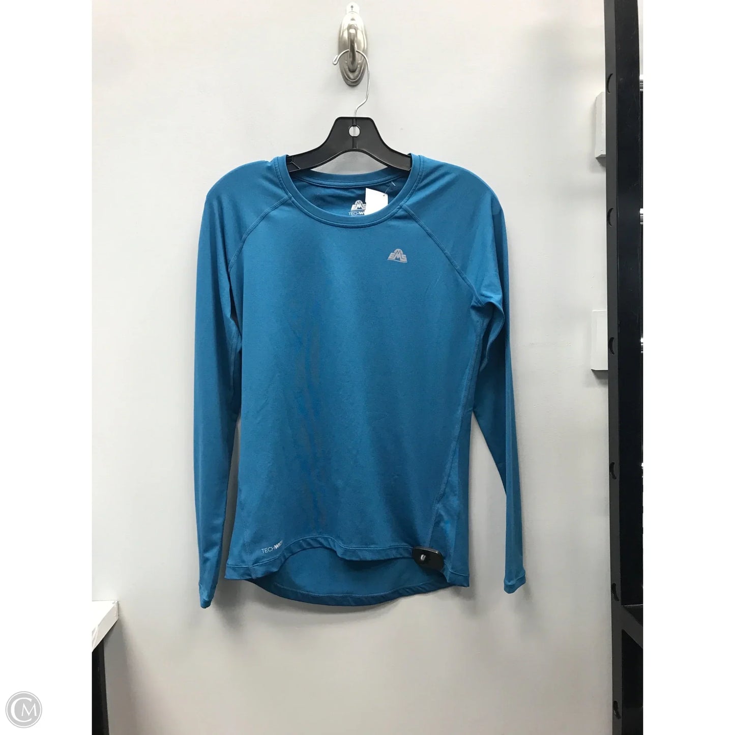 Athletic Top Long Sleeve Crewneck By Cme In Blue, Size: Xs