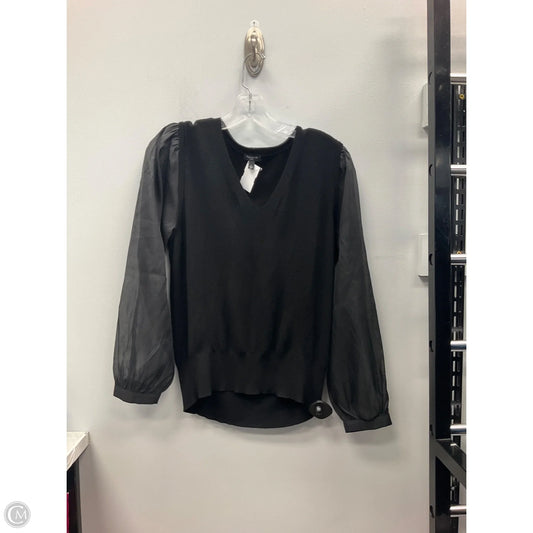 Top Long Sleeve By Talbots In Black, Size: Lp