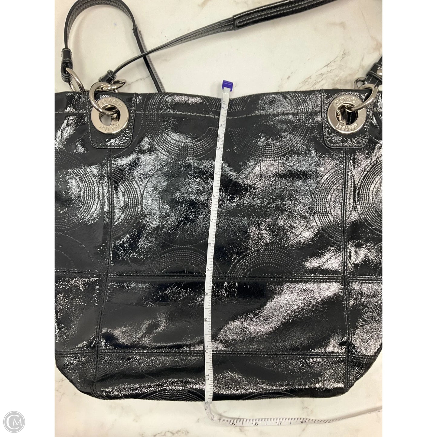 Handbag Designer By Coach, Size: Large