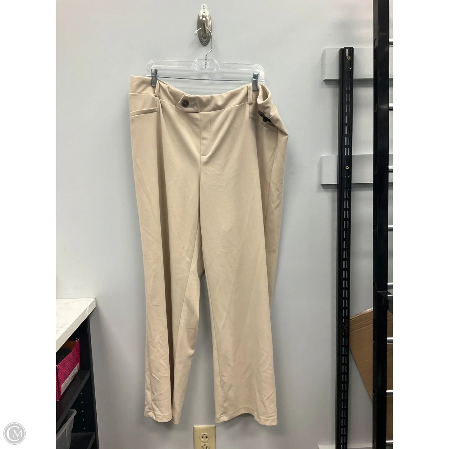 Pants Dress By Soho Apparel In Tan, Size: 3x