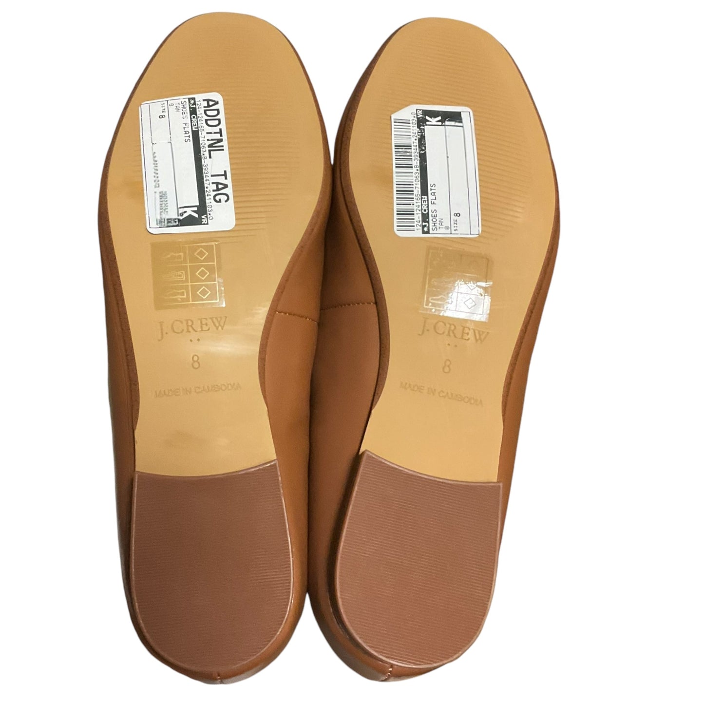 Shoes Flats By J. Crew In Tan, Size: 8