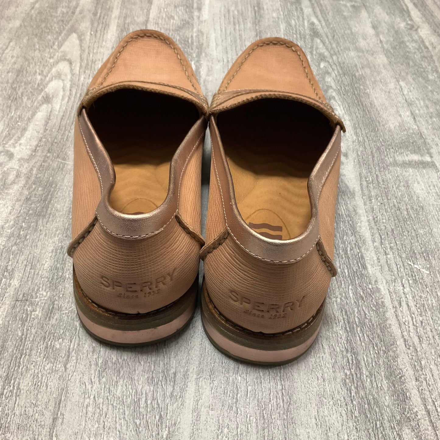 Shoes Flats By Sperry In Peach, Size: 10