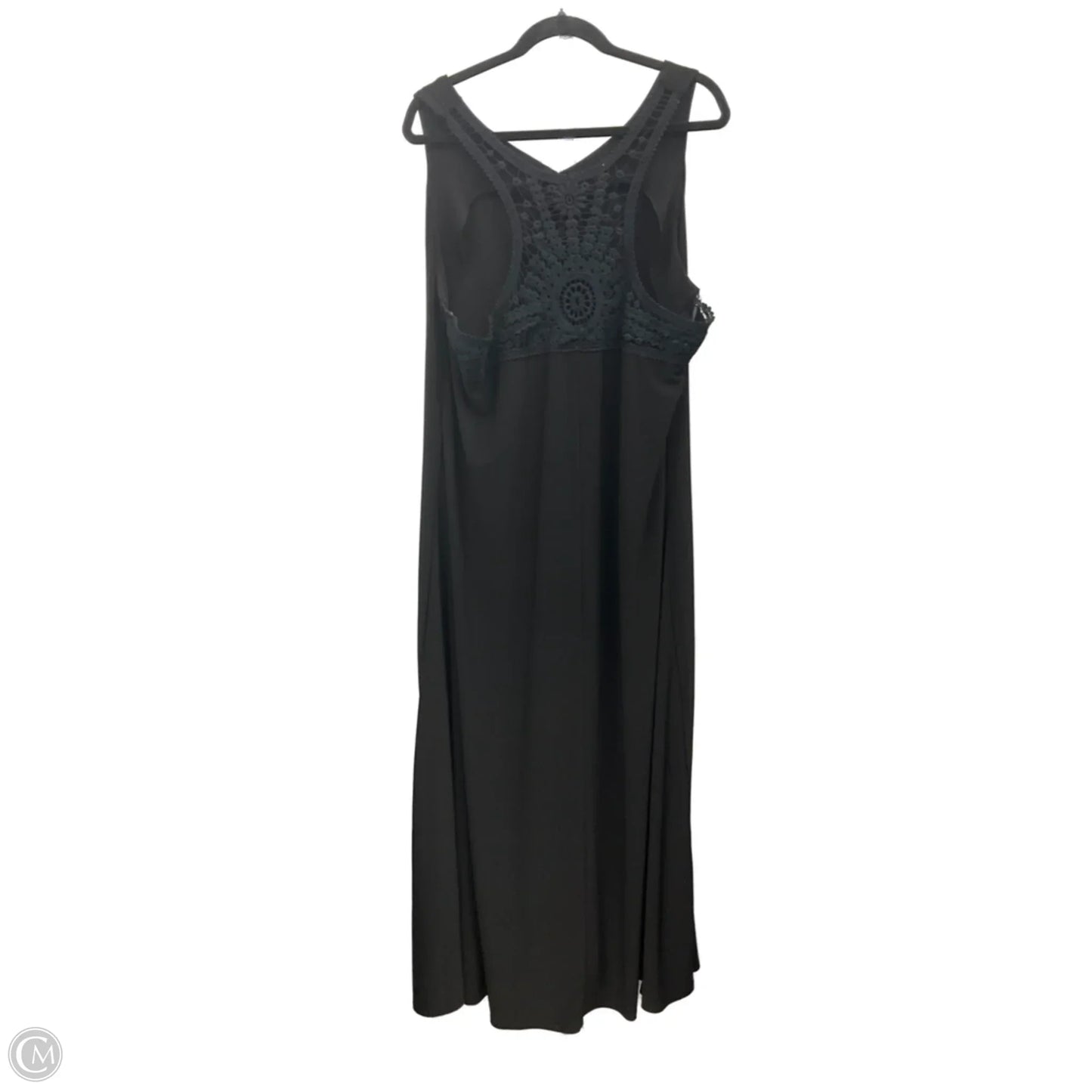 Dress Casual Maxi By Lane Bryant In Black, Size: 22
