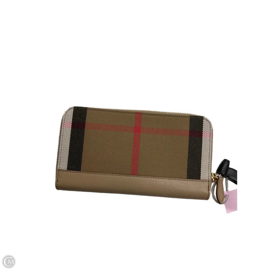 Wallet Luxury Designer By Burberry, Size: Large