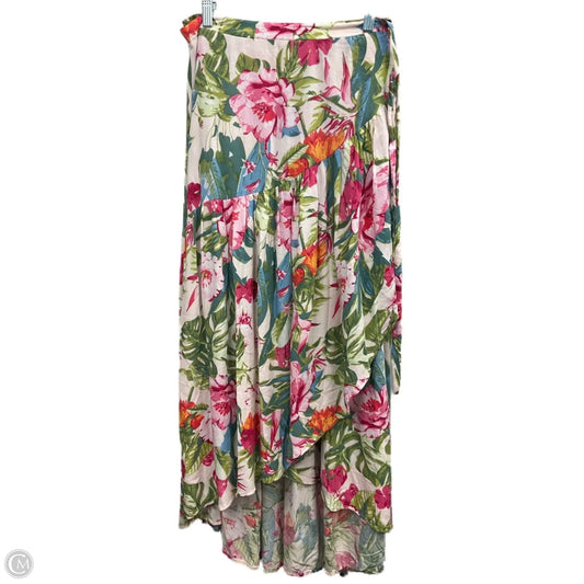 Skirt Midi By Rachel Roy In Floral Print, Size: M
