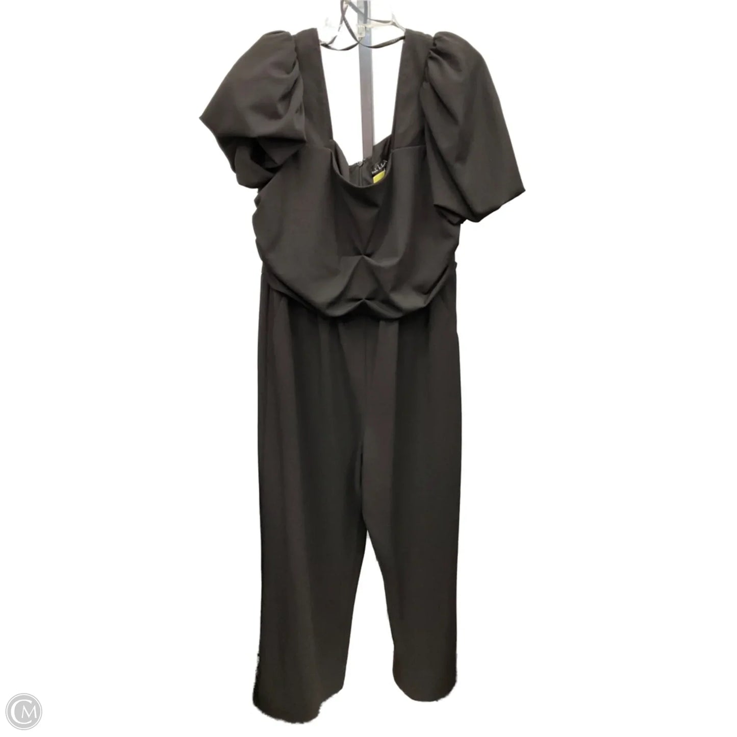 Jumpsuit By Nicole Miller In Black, Size: 16