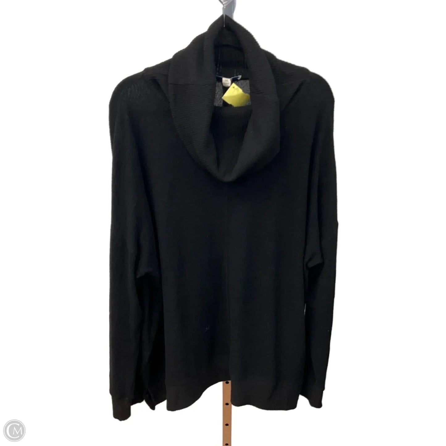 Sweater By She + Sky In Black, Size: 1x