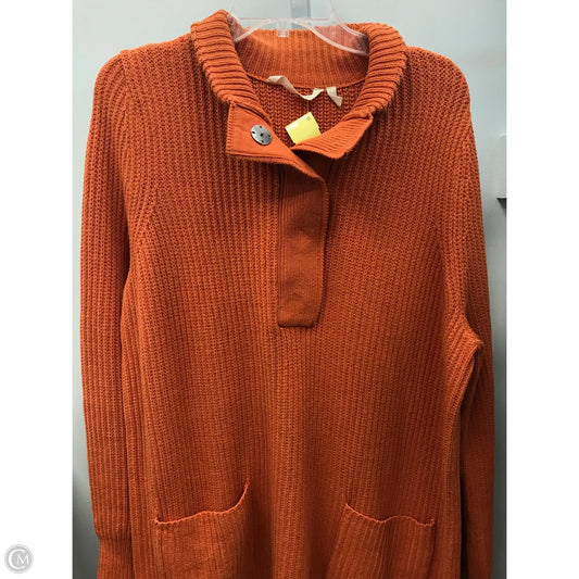 Sweater By Soft Surroundings In Orange, Size: 1x