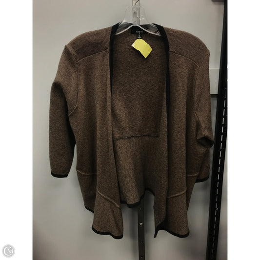 Cardigan By Alfani In Brown, Size: 2x