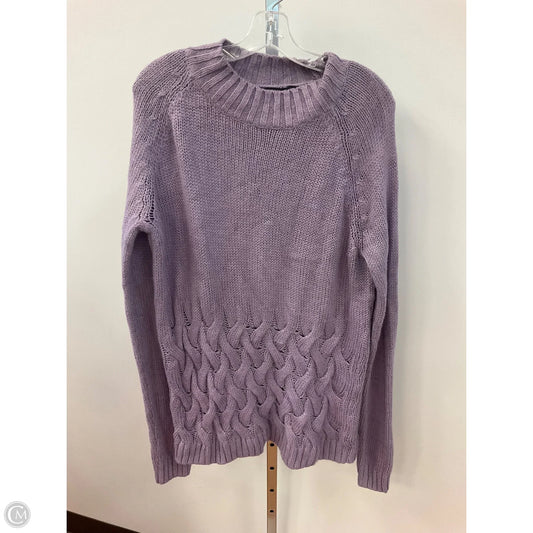 Sweater By Simply Vera In Purple, Size: Xl