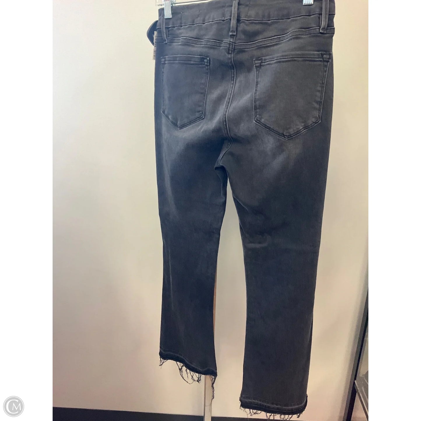 Jeans Cropped By Frame In Grey, Size: 8