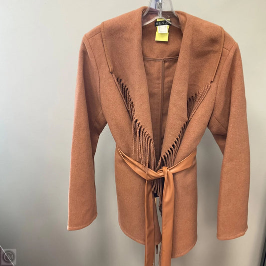 Jacket Puffer & Quilted By Venus In Tan, Size: 6