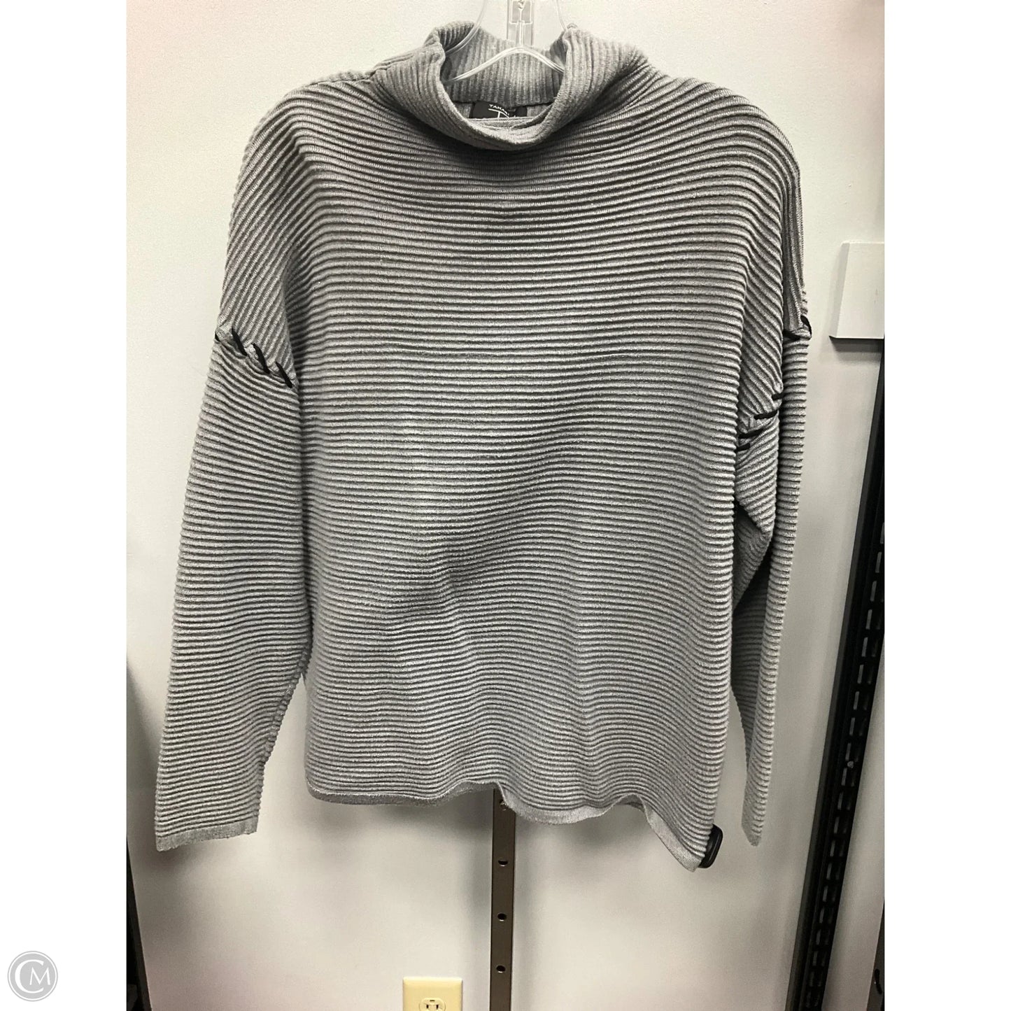 Sweater By T Tahari In Grey, Size: L