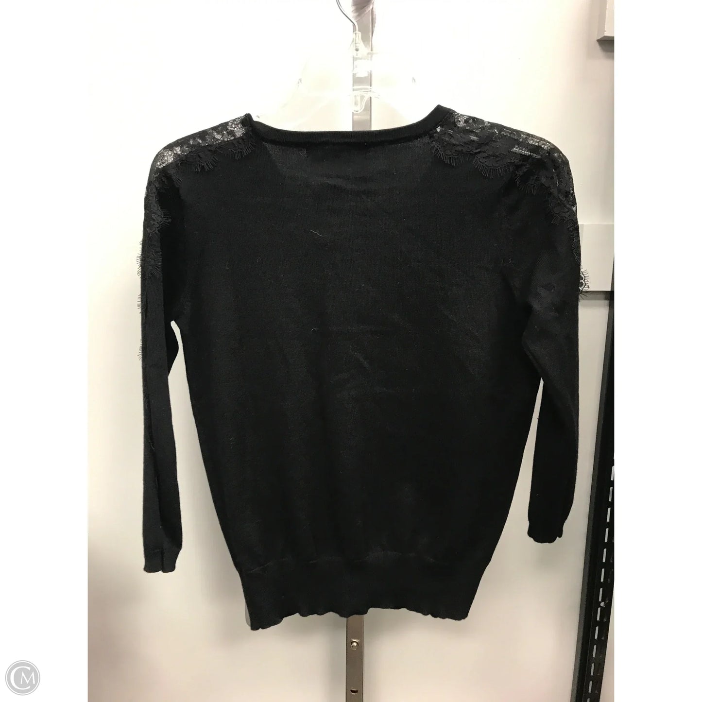 Sweater Cardigan By Catherine Malandrino In Black, Size: S