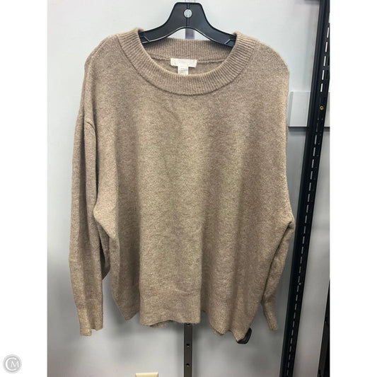 Sweater By H&m In Tan, Size: Xl