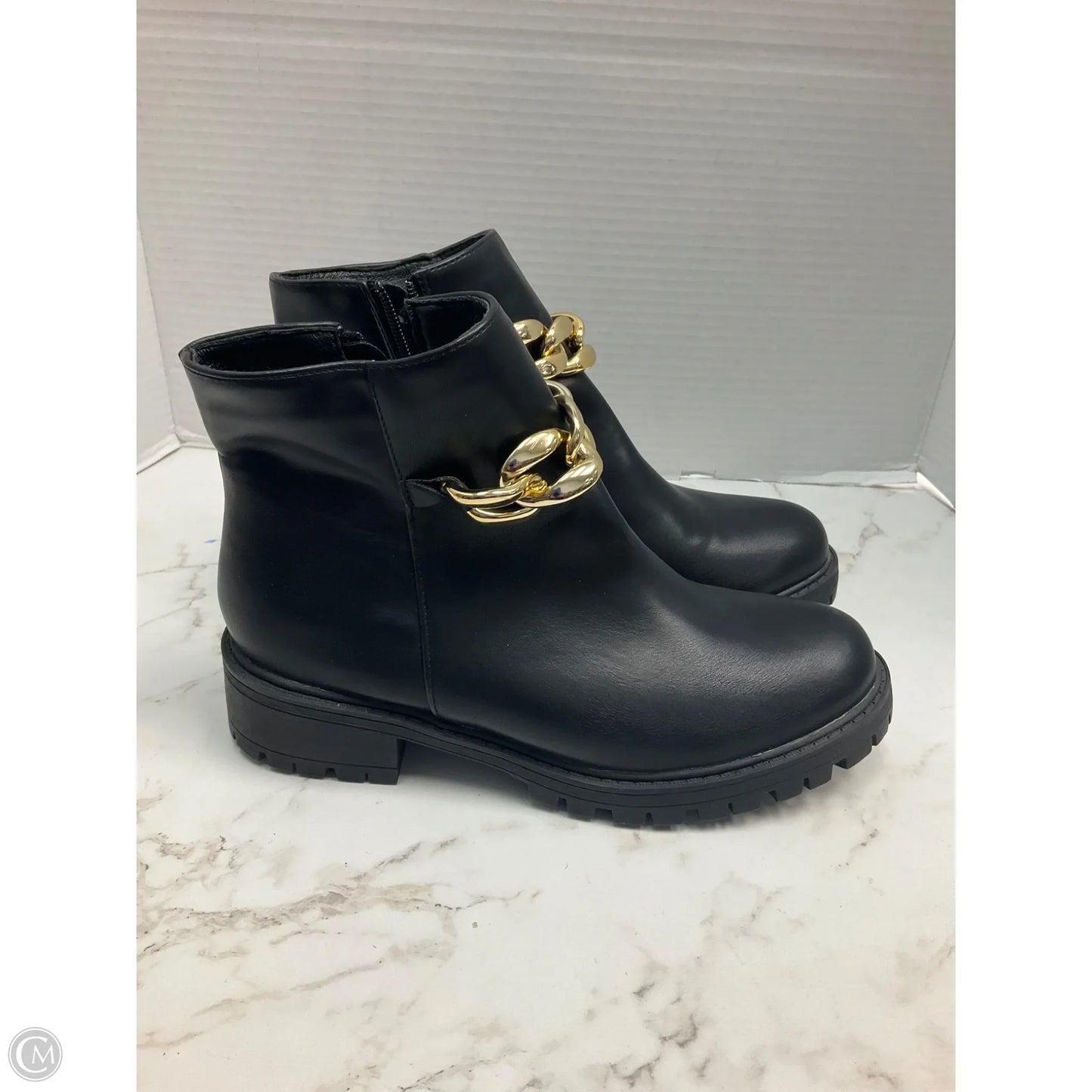 Boots Ankle Heels By Nicole Miller In Black, Size: 8.5