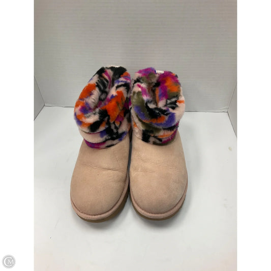 Boots Designer By Ugg In Pink, Size: 7