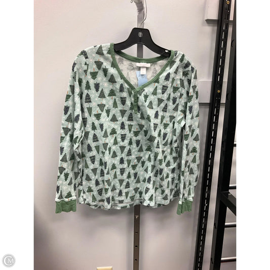 Pajamas 2pc By Lc Lauren Conrad In Green, Size: Xl