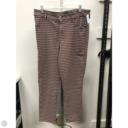 Pants Other By Tommy Hilfiger In Plaid Pattern, Size: 14