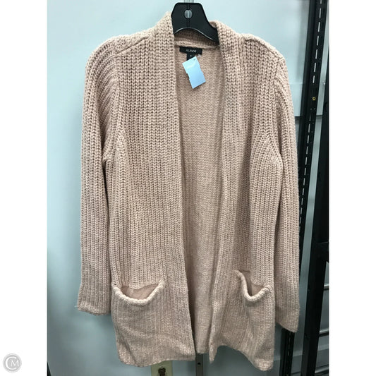 Sweater Cardigan By Alfani In Pink, Size: M