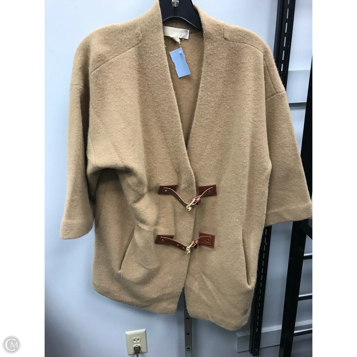 Sweater Cardigan By Michael By Michael Kors In Tan, Size: Xs
