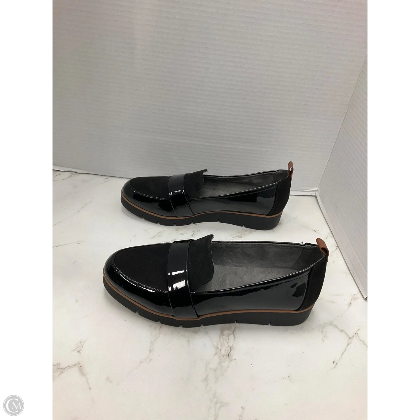 Shoes Heels Platform By Dr Scholls In Black, Size: 8