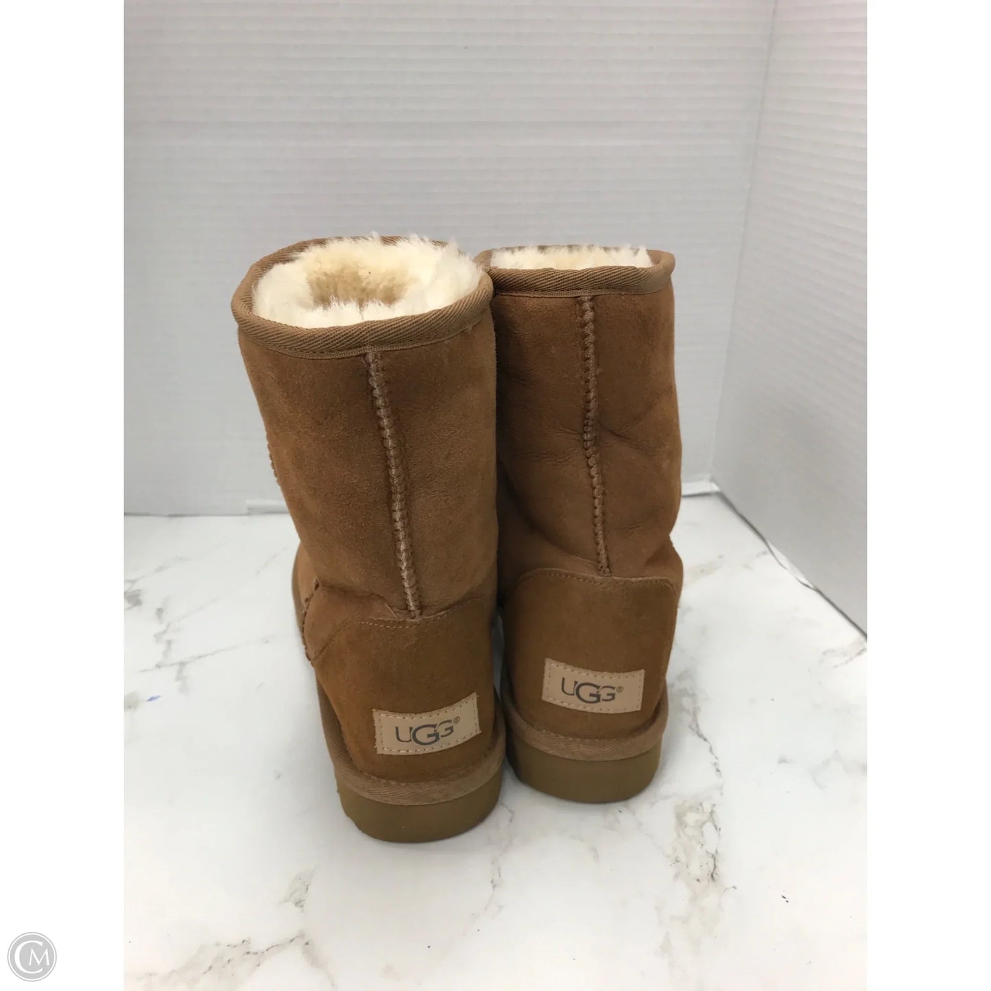 Boots Designer By Ugg In Tan, Size: 7