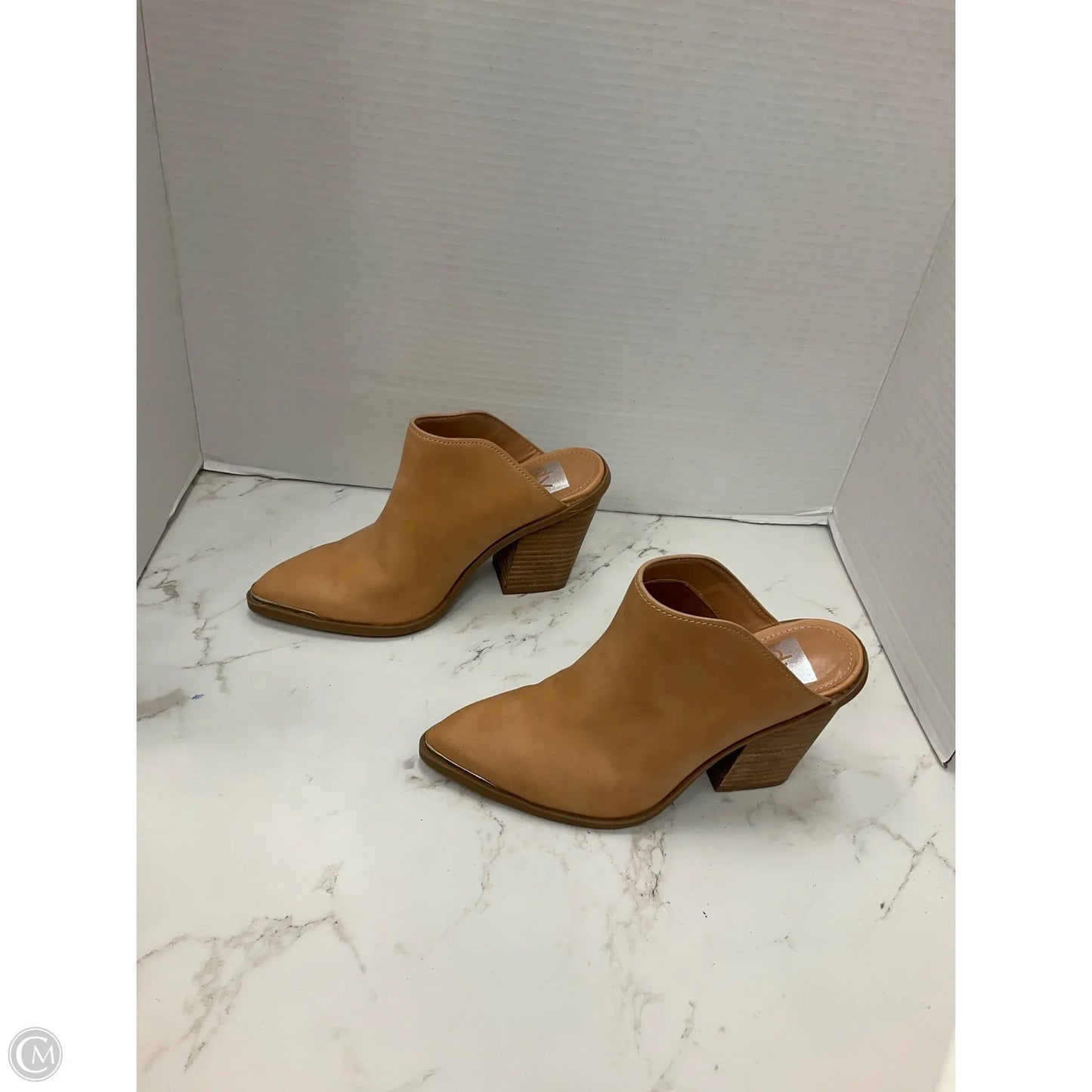 Shoes Heels Block By Dolce Vita In Tan, Size: 6