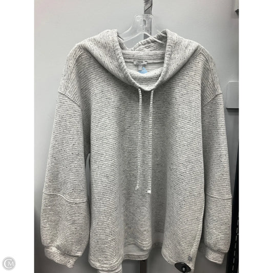 Top Long Sleeve By Talbots In Grey, Size: 2x