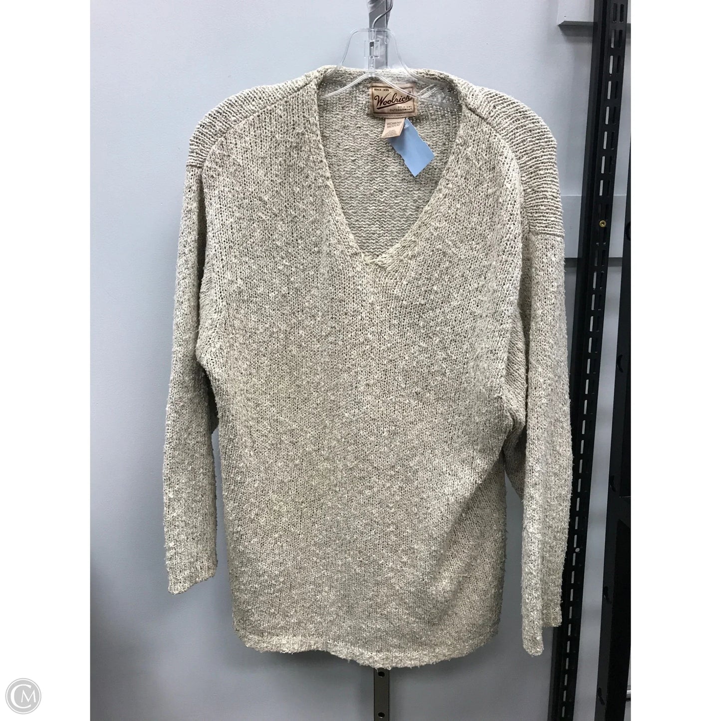 Sweater By Woolrich In Tan, Size: M